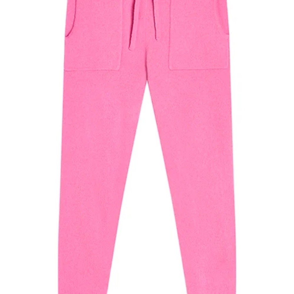NWT $120 Naadam 100% Cashmere Pants Joggers sz 8 10 kids girls